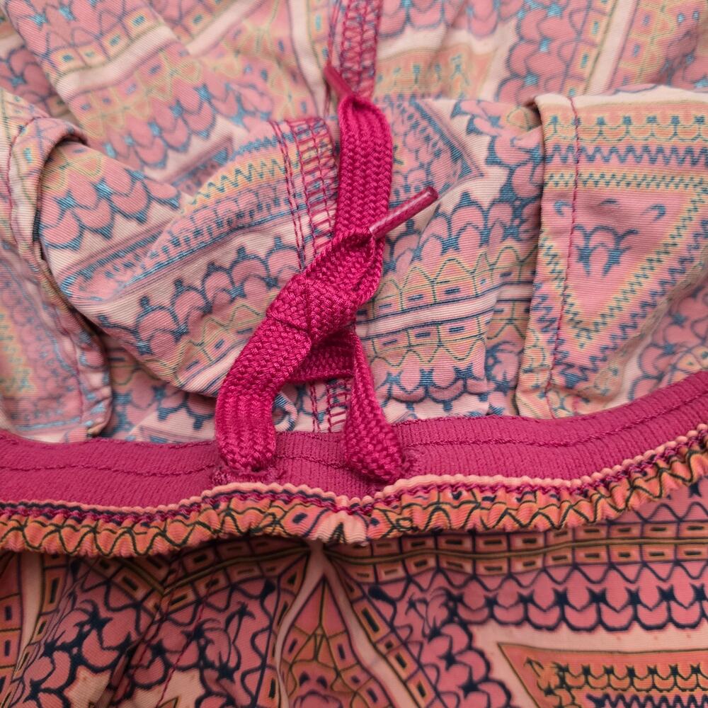 Women's Patagonia Pink Triangle Print Baggies Shorts Size Medium - Picture 3 of 5